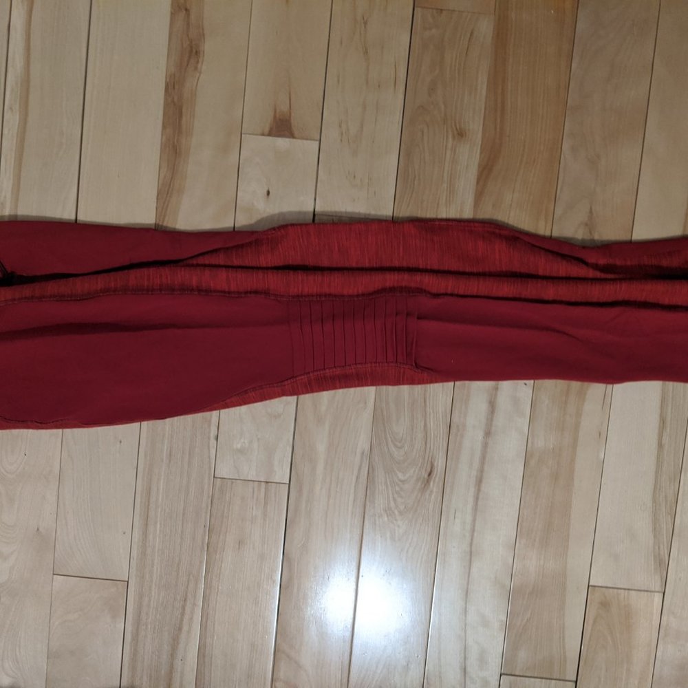 Lululemon Burnt Red Virtue Energy Pant